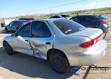 2003 Chevrolet Cavalier из США, поврежденный, VIN 1G1JC52F337249049